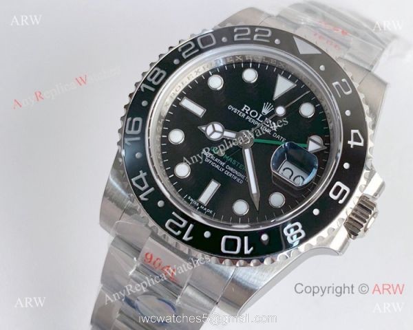 New Rolex GMT-Master II Stainless Steel 116710LN Noob 3135 Replica Watch (V10) New Rolex GMT-Master II Stainless Steel 116710LN Noob 3135 Replica Watch (V10)