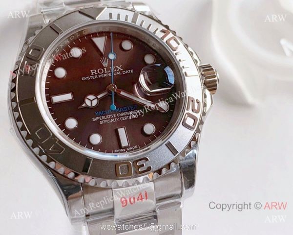1:1 Best Edition Rolex Yachtmaster Stainless Steel Gray Dial Watch Noob 3135 Replica 1:1 Best Edition Rolex Yachtmaster Stainless Steel Gray Dial Watch Noob 3135 Replica