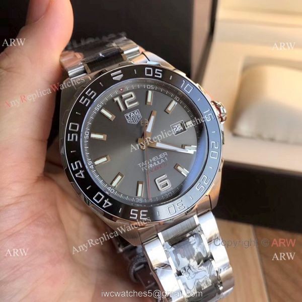 Swiss Grade Copy TAG HEUER FORMULA 1 Calibre 5 Steel &038; Ceramic Strap Watch Swiss Grade Copy TAG HEUER FORMULA 1 Calibre 5 Steel &038; Ceramic Strap Watch