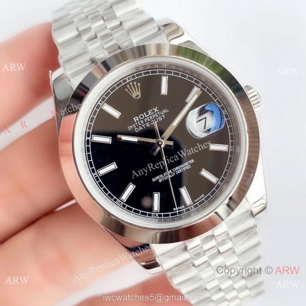 NEW Upgraded Replica Rolex Datejust Black Dial Jubilee Watch Swiss 3235 V3 NEW Upgraded Replica Rolex Datejust Black Dial Jubilee Watch Swiss 3235 V3
