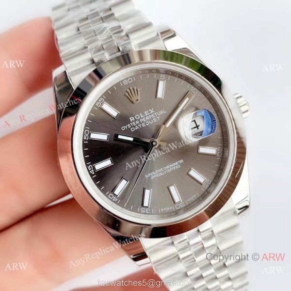 NEW Upgraded Swiss 3235 Rolex DateJust II Gray Dial Stainless steel Jubilee Copy Watch (V3) NEW Upgraded Swiss 3235 Rolex DateJust II Gray Dial Stainless steel Jubilee Copy Watch (V3)