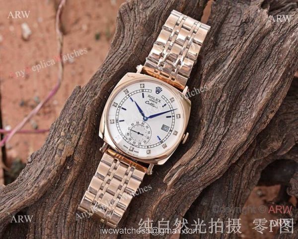 New Replica Rolex Geneve Cellini Black Rose Gold Watch 42mm New Replica Rolex Geneve Cellini Black Rose Gold Watch 42mm