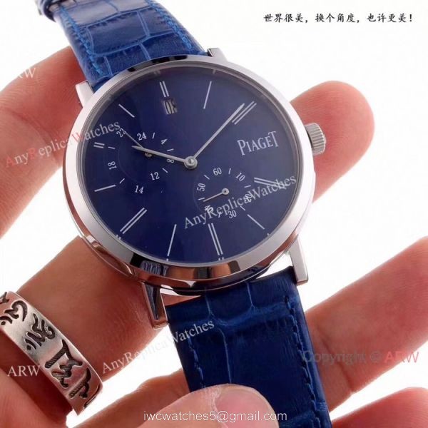 New Piaget Altiplano Automatic Watch Replica SS Black Leather Strap New Piaget Altiplano Automatic Watch Replica SS Black Leather Strap