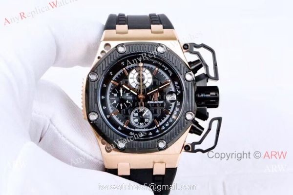 All Black Audemar Piguet Survivor Royal Oak Offshore Watches All Black Audemar Piguet Survivor Royal Oak Offshore Watches