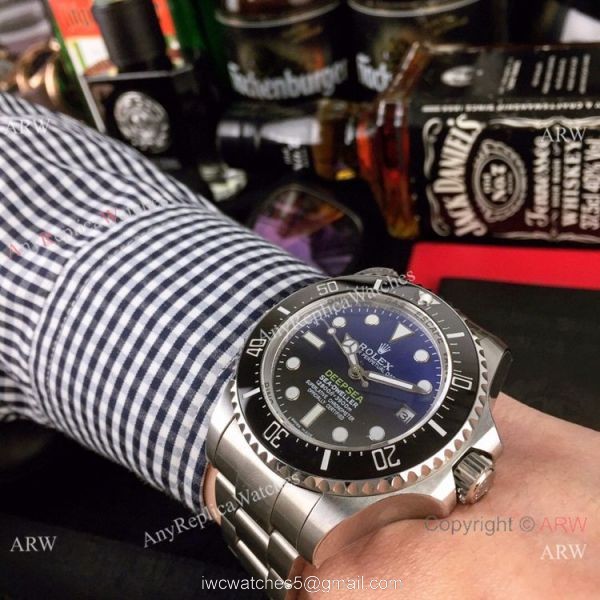 Rolex Deepsea Blue Replica Watch Stainless Steel Automatic Movement Rolex Deepsea Blue Replica Watch Stainless Steel Automatic Movement