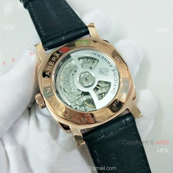 Fake Panerai Radiomir Rose Gold Black Dial 45mm Watch PAM00575 Fake Panerai Radiomir Rose Gold Black Dial 45mm Watch PAM00575
