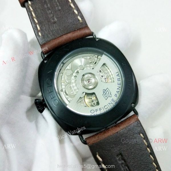 New Style Copy Panerai Radiomir Firenze Black Case Watch 45mm New Style Copy Panerai Radiomir Firenze Black Case Watch 45mm