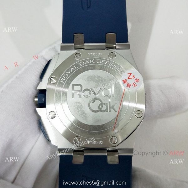 Fake Audemars Piguet Royal Oak Offshore Blue Rubber Strap Watch 44mm Fake Audemars Piguet Royal Oak Offshore Blue Rubber Strap Watch 44mm