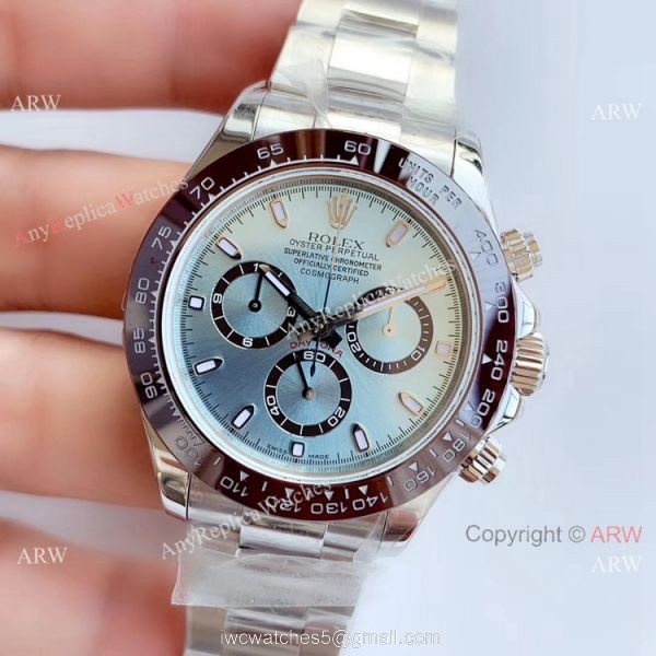 Noob Factory Clone 7750 Rolex Daytona 50th Anniversary Replica Watch Ss Ice Blue Dial Noob Factory Clone 7750 Rolex Daytona 50th Anniversary Replica Watch Ss Ice Blue Dial
