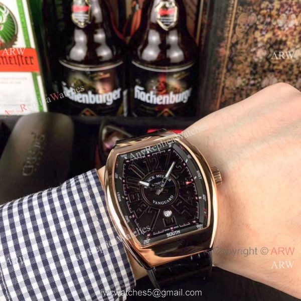 High Quality Franck Muller Vanguard Yachting Rose Gold Knock off Watches China High Quality Franck Muller Vanguard Yachting Rose Gold Knock off Watches China