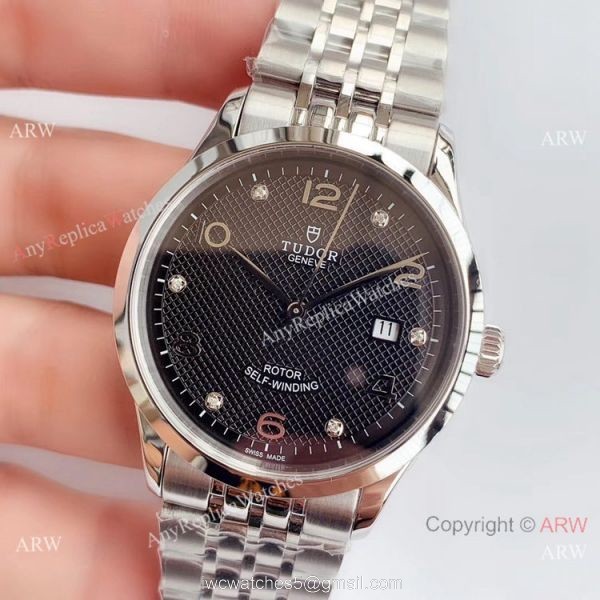 Swiss 2824 Tudor Geneve Rotor Self Winding Watch Stainless Steel Diamond Dial Watch Swiss 2824 Tudor Geneve Rotor Self Winding Watch Stainless Steel Diamond Dial Watch