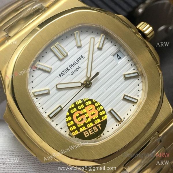 Swiss Grade 1 Copy Patek Philippe Nautilus GBF Swiss Cal.324 Yellow Gold Watch Swiss Grade 1 Copy Patek Philippe Nautilus GBF Swiss Cal.324 Yellow Gold Watch