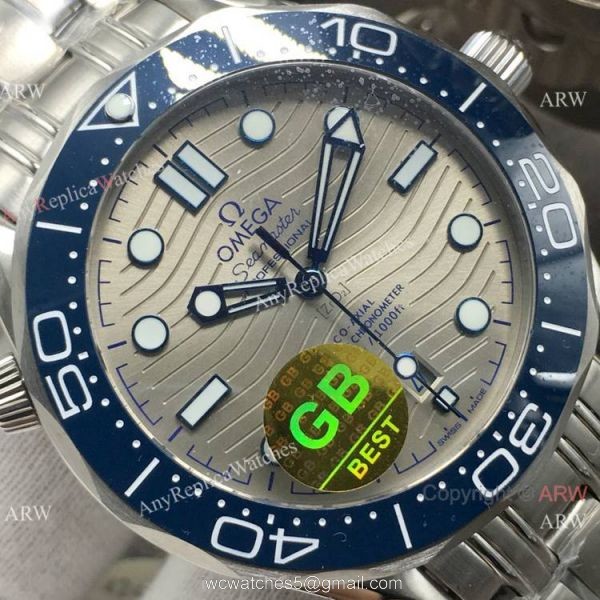Stainless Steel Omega Seamaster 300 Replica Watch GB Factory Swiss Omega 8800 Movement Stainless Steel Omega Seamaster 300 Replica Watch GB Factory Swiss Omega 8800 Movement