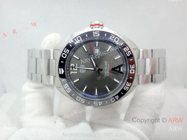 Replica TAG Heuer F1 Formula 1 Calibre 5 Watch Stainless Steel Gray Dial Replica TAG Heuer F1 Formula 1 Calibre 5 Watch Stainless Steel Gray Dial