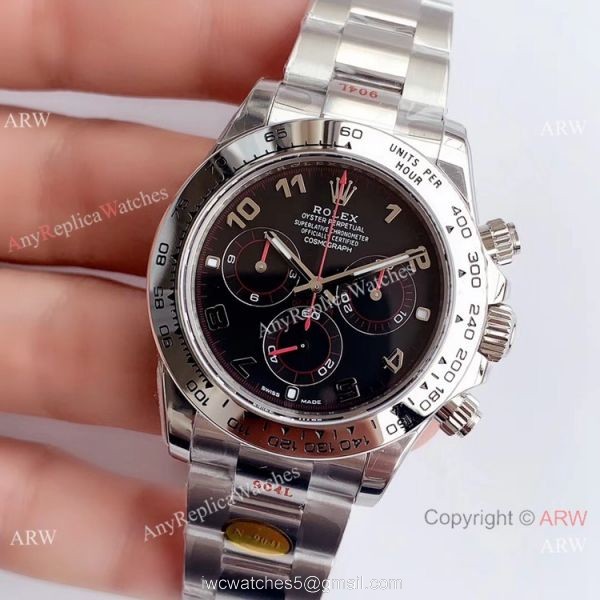 1:1 Replica Rolex Daytona Noob Factory SWISS 4130 Watch Stainless Steel Black Dial 1:1 Replica Rolex Daytona Noob Factory SWISS 4130 Watch Stainless Steel Black Dial