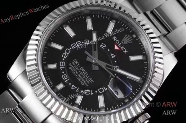 Noob Factory Rolex Sky Dweller Watch Replica Rolex Sky Dweller Black Dial For Men Noob Factory Rolex Sky Dweller Watch Replica Rolex Sky Dweller Black Dial For Men