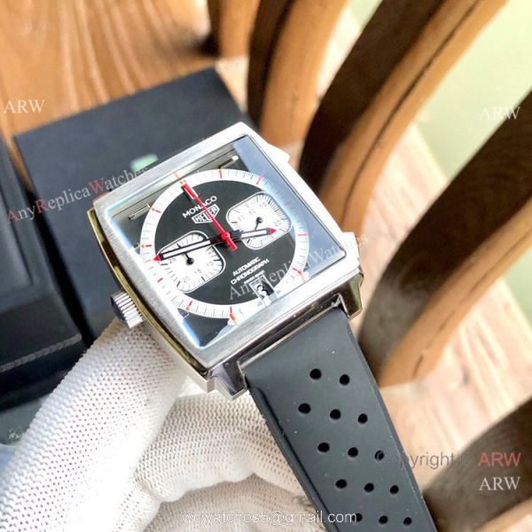 Buy Fake Tag Heuer Monaco Calibre 12 Watch Ss Black Dial Buy Fake Tag Heuer Monaco Calibre 12 Watch Ss Black Dial