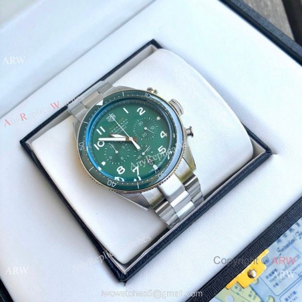 Copy Tag Heuer Autavia Flyback Stainless Steel White Dial Watches 43mm Copy Tag Heuer Autavia Flyback Stainless Steel White Dial Watches 43mm