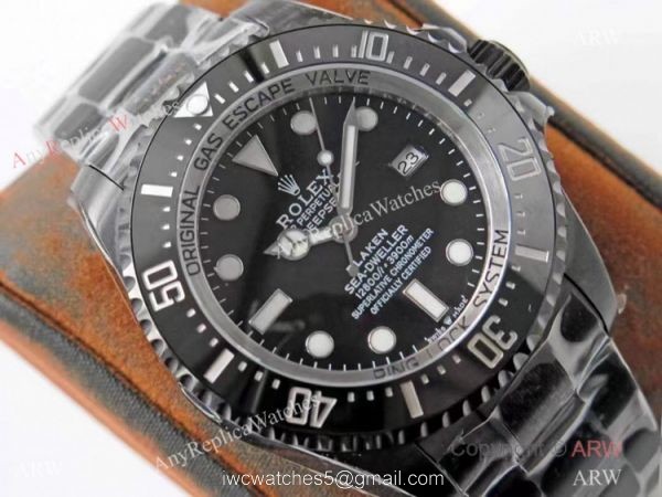 ROF New! Rolex Blaken Deepsea Sea-Dweller 44mm Ceramic Bezel Watch ROF New! Rolex Blaken Deepsea Sea-Dweller 44mm Ceramic Bezel Watch