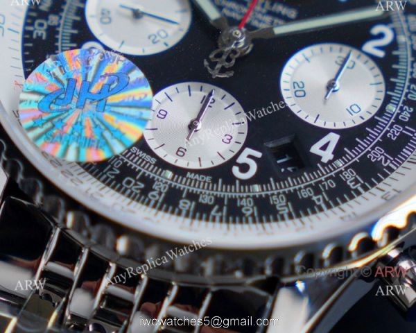 Swiss Replica Breitling Old Navitimer Stainless Steel Watch 7750 Movement Swiss Replica Breitling Old Navitimer Stainless Steel Watch 7750 Movement