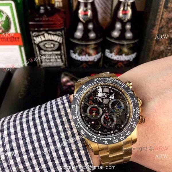New Rolex Daytona La Montoya Watch Rose Gold Automatic New Rolex Daytona La Montoya Watch Rose Gold Automatic