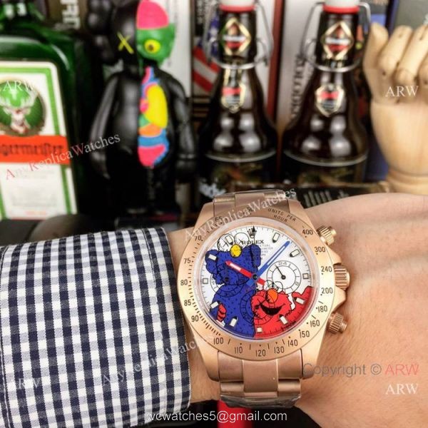 Rolex Blaken Replica Daytona Watches Blacksteel Blue&038;Red Dial Rolex Blaken Replica Daytona Watches Blacksteel Blue&038;Red Dial
