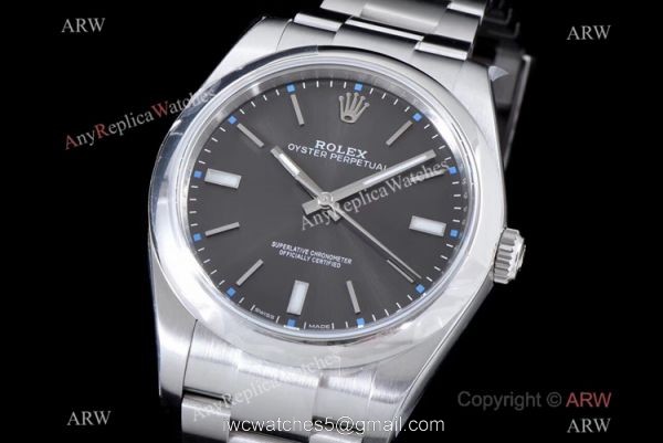 Swiss Replica Rolex Oyster Perpetual SS Gray Dial Watch Rolex ?r 904L Swiss 2836 Movement Swiss Replica Rolex Oyster Perpetual SS Gray Dial Watch Rolex ?r 904L Swiss 2836 Movement