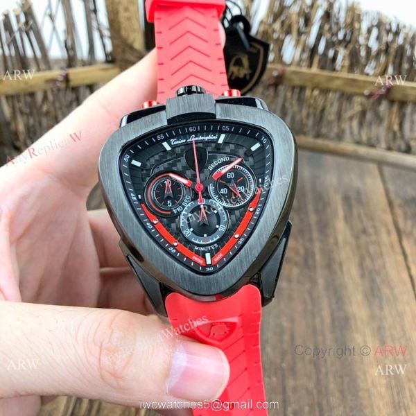 New Replica Lamborghini Spyder Chrono Watches Blue Rubber Strap New Replica Lamborghini Spyder Chrono Watches Blue Rubber Strap