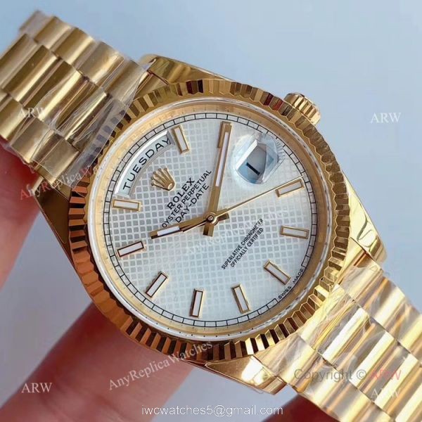 Noob Factory V3 Replica Rolex Presidential 41mm Yellow Gold Day Date ii Watch Noob Factory V3 Replica Rolex Presidential 41mm Yellow Gold Day Date ii Watch