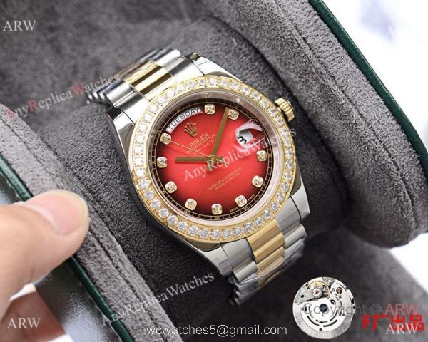 NEW UPGRADED Fake Rolex Presidential DayDate II 2-Tone Watches DJII 41mm NEW UPGRADED Fake Rolex Presidential DayDate II 2-Tone Watches DJII 41mm