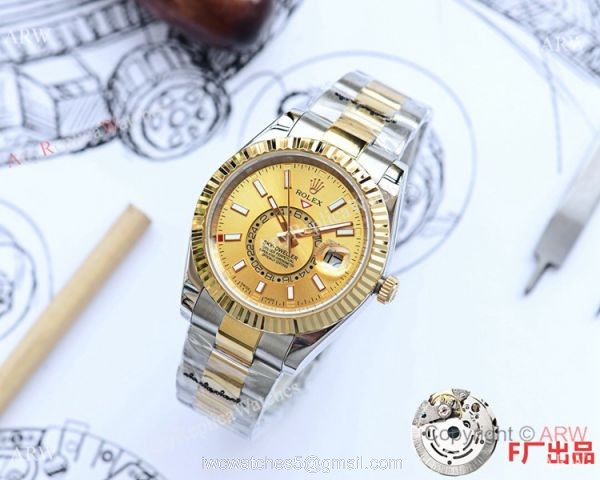 NEW UPGRADED Rolex Sky-Dweller Yellow Gold Watches 41mm NEW UPGRADED Rolex Sky-Dweller Yellow Gold Watches 41mm