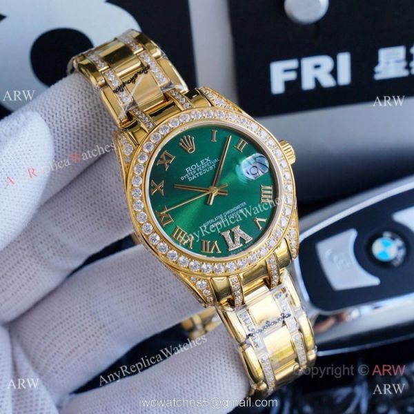 Replica Rolex Datejust Masterpiece Gold Diamond Watches 34mm Replica Rolex Datejust Masterpiece Gold Diamond Watches 34mm