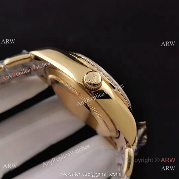 Rolex Day Date Special Edition Watch 40mm Gold Diamond Dial Rolex Day Date Special Edition Watch 40mm Gold Diamond Dial