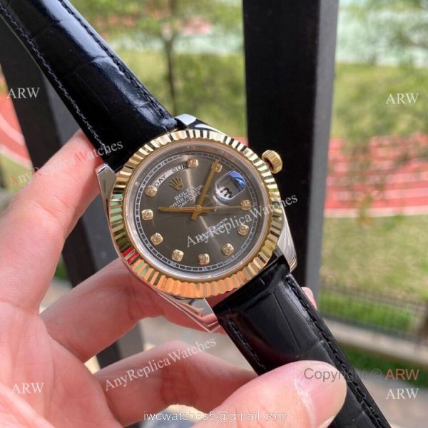 New Upgraded Rolex Day-Date II Watch Black Diamond New Upgraded Rolex Day-Date II Watch Black Diamond