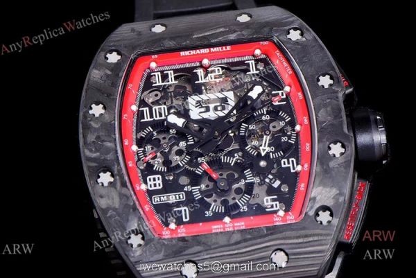 KV Factory Swiss Replica Richard Mille RM 011 Felipe Massa Black Night NTPT Carbon Watch KV Factory Swiss Replica Richard Mille RM 011 Felipe Massa Black Night NTPT Carbon Watch