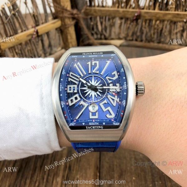 Knockoff Franck Muller Vanguard V45 Men Watch SS Black Arabic Dial Knockoff Franck Muller Vanguard V45 Men Watch SS Black Arabic Dial
