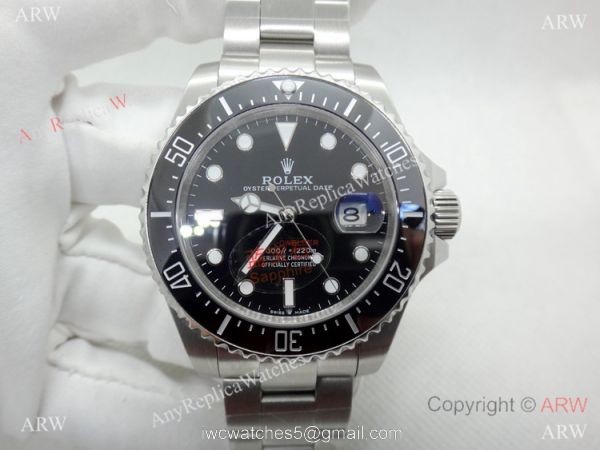 NEW UPGRADED Rolex Sea-Dweller 43MM Watch SS Black Ceramic Bezel NEW UPGRADED Rolex Sea-Dweller 43MM Watch SS Black Ceramic Bezel