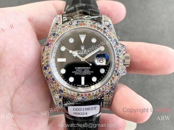 Swiss Quality Rolex Blaken Submariner Red Dial Watch Limited Edition Watch Swiss Quality Rolex Blaken Submariner Red Dial Watch Limited Edition Watch