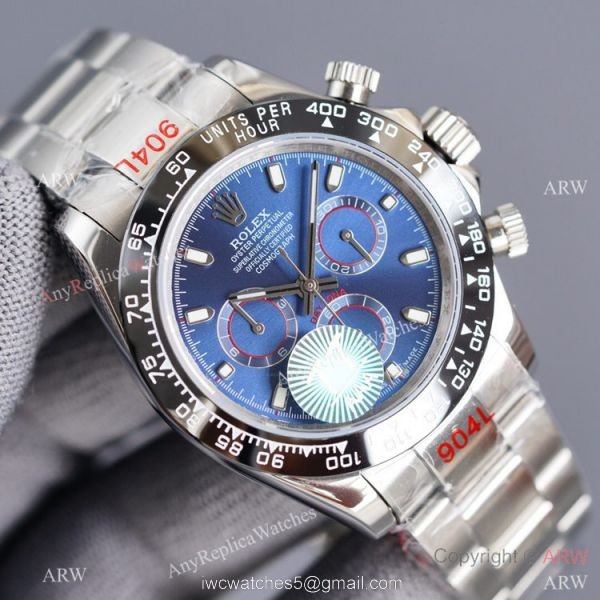 Swiss Quality Copy Rolex Daytona 40mm Watch Black Ceramic Bezel Stainless Steel Swiss Quality Copy Rolex Daytona 40mm Watch Black Ceramic Bezel Stainless Steel