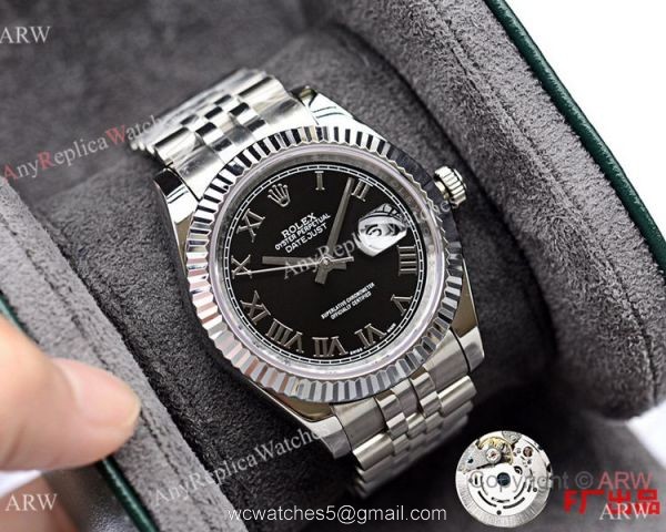 NEW UPGRADED Copy Rolex Jubilee Datejust 2 Watches SS Black Roman Face NEW UPGRADED Copy Rolex Jubilee Datejust 2 Watches SS Black Roman Face