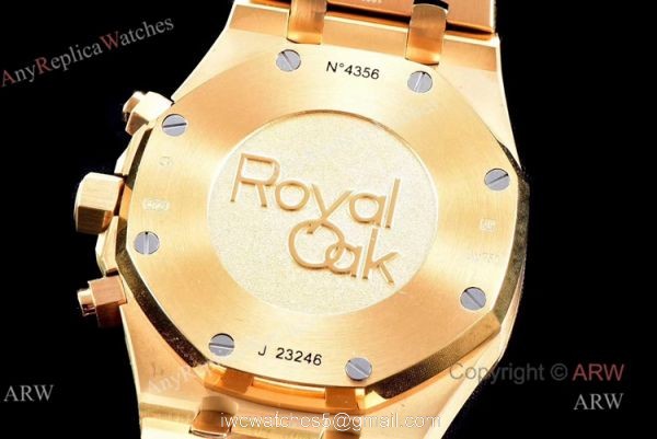 OM Factory Swiss Replica Audemars Piguet Royal Oak 26331 All Gold Chronograph Watch OM Factory Swiss Replica Audemars Piguet Royal Oak 26331 All Gold Chronograph Watch
