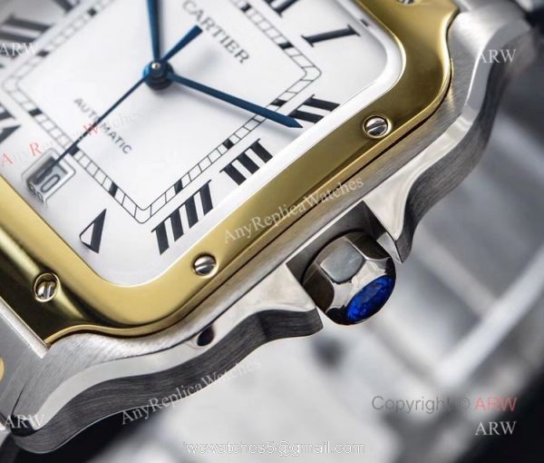QuickSwitch Copy Cartier Santos Automatic Watch For Men QuickSwitch Copy Cartier Santos Automatic Watch For Men