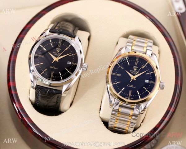 New Rolex Geneve Cellini Men Watch Stainless Steel White Dial New Rolex Geneve Cellini Men Watch Stainless Steel White Dial