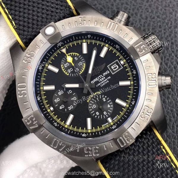 New Breitling Super Avenger ii Military Swiss Replica Watch 45mm New Breitling Super Avenger ii Military Swiss Replica Watch 45mm