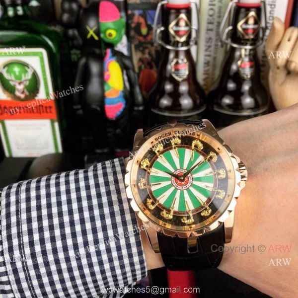 Copy Roger Dubuis Excalibur Knights Of The Round Table II watch Rose Gold Copy Roger Dubuis Excalibur Knights Of The Round Table II watch Rose Gold