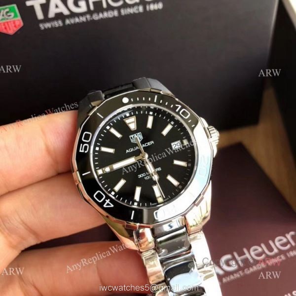 Swiss Grade New Tag Heuer Aquaracer 2020 Ladies Watch Replica Black Ceramic with Quartz Movement Swiss Grade New Tag Heuer Aquaracer 2020 Ladies Watch Replica Black Ceramic with Quartz Movement