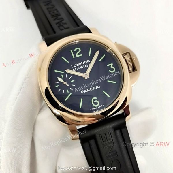 Officine Panerai Luminor Marina Rose Gold Fake Panerai Watch 44mm PAM00111 Officine Panerai Luminor Marina Rose Gold Fake Panerai Watch 44mm PAM00111