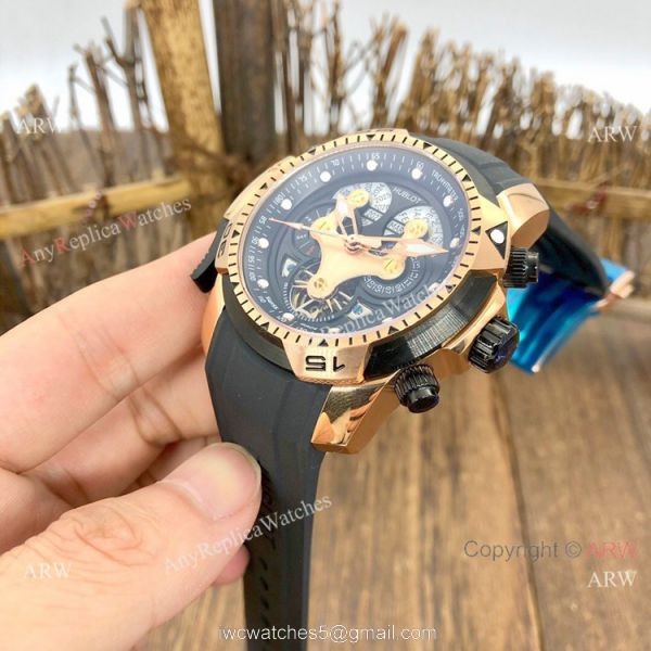Fake Hublot Geneve Big Bang Perpetual Calendar Men Watch Black Dial Rose Gold 46mm Fake Hublot Geneve Big Bang Perpetual Calendar Men Watch Black Dial Rose Gold 46mm
