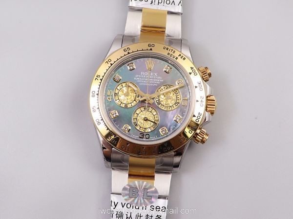 New Two Tone Daytona Rolex Replica Watches Mother Of Pearl Diamond Dial New Two Tone Daytona Rolex Replica Watches Mother Of Pearl Diamond Dial