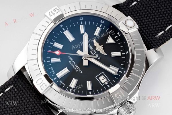 (BLSF) New Breitling Avenger Seawolf Black Dial Asia 2836 Mens Watch Replica (BLSF) New Breitling Avenger Seawolf Black Dial Asia 2836 Mens Watch Replica